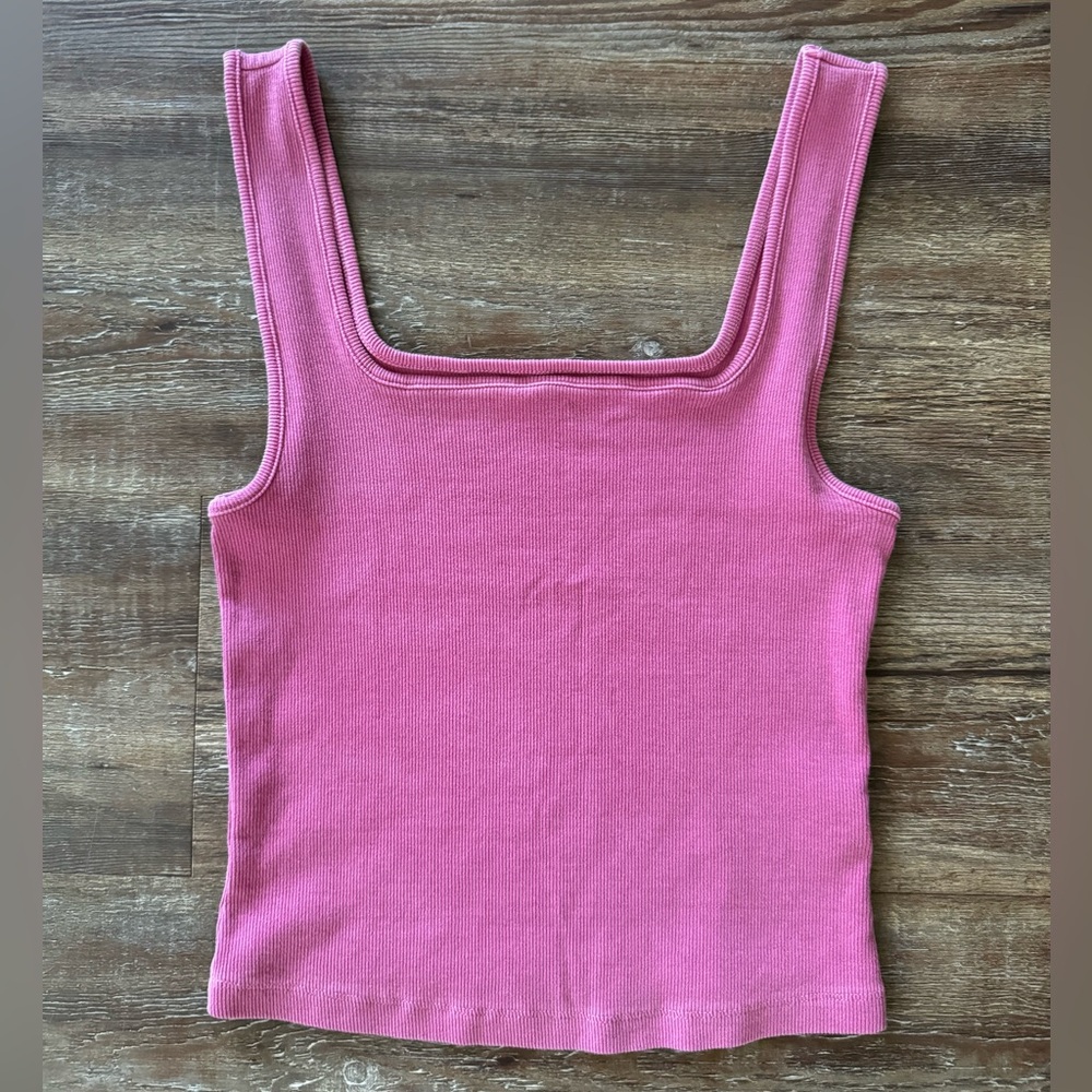 Old Navy ribbed square neck tank
